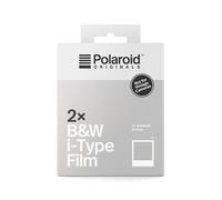 Polaroid Originals Instant B&W Film for i-Type - Double Pack White (4