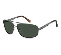 Polaroid P4314, Occhiali da Sole Uomo, Nero (Black/Green Polarized), 63