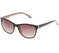 Polaroid P8339 LA Occhiali, Lenti: Brown Shaded Polarized, Montatura: Black (KIH), 55 Donna