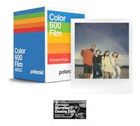 Polaroid - Pellicola istantanea a colori per fotocamere 600 e i-Type, confezione da 5 con panno per la pulizia