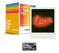 Polaroid - Pellicola istantanea a colori per fotocamere i-Type, confezione da 5, 40 foto istantanee, funziona con Polaroid Now, Now+, I-2 e Lab, con panno per la pulizia