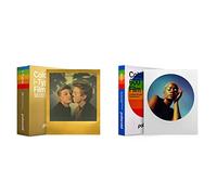 Polaroid Pellicola Istantanea Colore per i-Type - Golden Moments Edition - Confezione Doppia - 6034 & Pellicola Istantanea Colore per 600 - Round Frame Edition - 6021