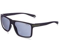 Polaroid PLD 2098/S, Occhiali da Sole Uomo, Multicolore (Nero/Verde), 56