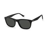Polaroid Pld 2104/s/x 807/M9 BLACK Sunglasses Men's Acetate, Standard, 55