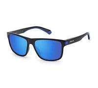 Polaroid PLD 2123/s Sunglasses, D51/5X Black Blue, L Men's