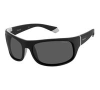 Polaroid Pld 2125/s 08A/M9 BLACK GREY Sunglasses Men's Acetate, Standard, 66