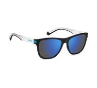 POLAROID PLD 2138/S Occhiali da sole da uomo Nero e Blu Opaco