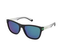 Polaroid Pld 2138/s 3OL/5Z MT BLK GRN Sunglasses Unisex Polycarbonate, Standard, 56