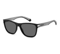 Polaroid Pld 2138/s O6W/M9 MTBLK GREY Sunglasses Unisex Polycarbonate, Standard, 56