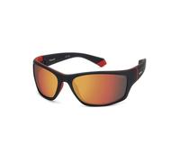 POLAROID - PLD 2141/S - MATTE BLACK YELLOW - 57