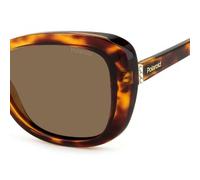 Polaroid Occhiali da sole PLD 4132/S/X Donna Havana Polarizzati 086/SP 53
