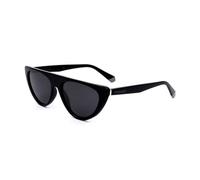 Polaroid PLD 6108/S, Occhiali da Sole Donna, Nero (807/M9 Black), 54