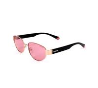 Polaroid Pld 6123/s EYR/0F GOLD PINK Sunglasses Unisex Steel, Standard, 54