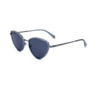 Polaroid PLD 6148/S/X Sunglasses, Pjp/C3 Blue, 55 Unisex-Adulto