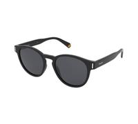 Polaroid Eyewear Occhiali da sole PLD 6175/S 807/M9 Unisex Nero/Grigio Plastica Rotondi 51
