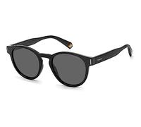 Polaroid Eyewear Occhiali da sole PLD 6175/S 807/M9 Unisex Nero/Grigio Plastica Rotondi 51