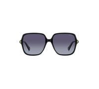 Polaroid Donna PLD 6219/S 807/WJ Occhiali da sole Plastica Nero Grigio Squadrata Polarizzata Sfumato