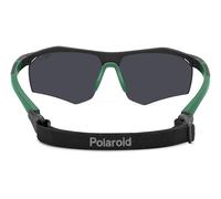 Polaroid PLD 7055/S Occhiali, Matte Black Green, 68/10/135 Uomo