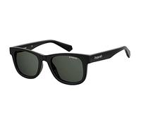 Polaroid Junior PLD8009/N/NEW 807/M9 Polarized, Polarizzato, Nero, Plastic, Unisex occhiali da sole 44