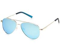 Polaroid Pld 8015/n, Occhiali Da Sole Unisex Bambini E Ragazzi, Gold, 52