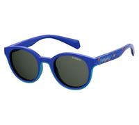 Occhiali da sole Polaroid Pld 8036/s cod. colore pjp/m9 Bambino Rotonda Blu