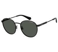 Polaroid Pld 8039/s, Occhiali Da Sole Unisex Bambini E Ragazzi, Nero, 49