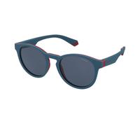 Polaroid Junior PLD8048/S CLP/C3 Polarized, Polarizzato, Blu, Plastic, Unisex occhiali da sole 45