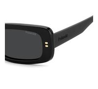 Polaroid Junior Polaroid PLD 8071/S 807/M9 Occhiali da sole bambino Policarbonato Nero Grigio Squadrata Polarizzata