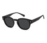 Polaroid Junior PLD8072/S 807/M9 Polarized, Polarizzato, Nero, ECO plastic, Unisex occhiali da sole 47