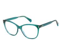 Polaroid Pld D463 ZI9/15 TEAL Eyewear Women's Injected, Standard, 56