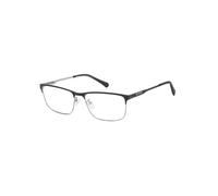 Polaroid Occhiali da vista PLD D495/G TI7 Metallo Nero opaco, Rutenio Squadrata 59