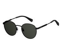 Polaroid PLD2053/S 807/M9 Polarized, Polarizzato, Nero, Steel, Unisex occhiali da sole 51