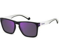 Polaroid PLD2139/S 5F3/MF Polarized, Polarizzato, Nero, Plastic, Unisex occhiali da sole 56
