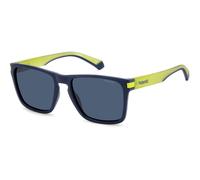 POLAROID PLD 2139/S Occhiali da sole da uomo Blu Opaco