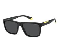 Polaroid PLD2164/S 003/M9 Polarized, Polarizzato, Nero, ECO plastic, Uomini occhiali da sole 58