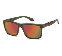 Polaroid PLD2164/S TBO/OZ Polarized, Polarizzato, Verde, ECO plastic, Uomini occhiali da sole 58