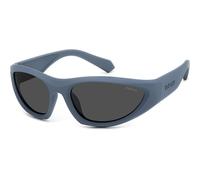 Polaroid PLD2165/S FLL/M9 Polarized, Polarizzato, Blu, Plastic, Unisex occhiali da sole 59