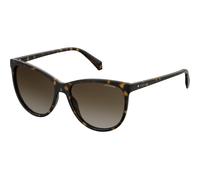 Polaroid PLD4066/S 086/LA Polarized, Polarizzato, Avana, Plastic, Donne occhiali da sole 57