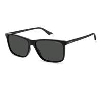 Polaroid PLD4137/S 807/M9 Polarized, Polarizzato, Nero, Plastic, Uomini occhiali da sole 58