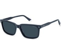 Polaroid PLD4174/S/X PJP/C3 Polarized, Polarizzato, Blu, Acetate, Uomini occhiali da sole 55