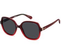 Polaroid PLD4177/S/X C9A/M9 Polarized, Polarizzato, Rosso, ECO plastic, Donne occhiali da sole 55