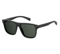 Polaroid PLD6041/S 807/M9 Polarized, Polarizzato, Nero, Plastic, Uomini occhiali da sole 56