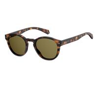Polaroid PLD6042/S 086/SP Polarized, Polarizzato, Avana, Plastic, Unisex occhiali da sole 49