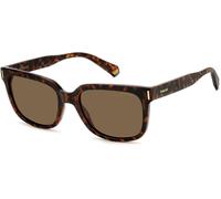 Polaroid PLD6191/S 086/SP Polarized, Polarizzato, Avana, Plastic, Unisex occhiali da sole 54