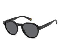 Polaroid PLD6207/S 807/M9 Polarized, Polarizzato, Nero, Plastic, Unisex occhiali da sole 52