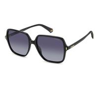 Polaroid PLD6219/S 807/WJ Polarized, Polarizzato, Nero, ECO plastic, Donne occhiali da sole 56