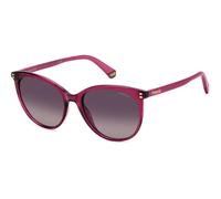 Polaroid PLD6231/S QHO/JR Polarized, Polarizzato, Rosa, ECO plastic, Donne occhiali da sole 55