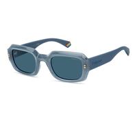 Polaroid PLD6239/S/X MVU/C3 Polarized, Polarizzato, Blu, ECO plastic, Unisex occhiali da sole 51