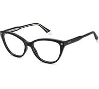 Polaroid PLDD493 807, Nero, Propionate, Donne occhiali 55