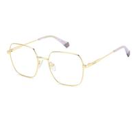 Polaroid Eyewear Montatura da vista Donna PLD D530 J5G Metallo Oro Squadrata